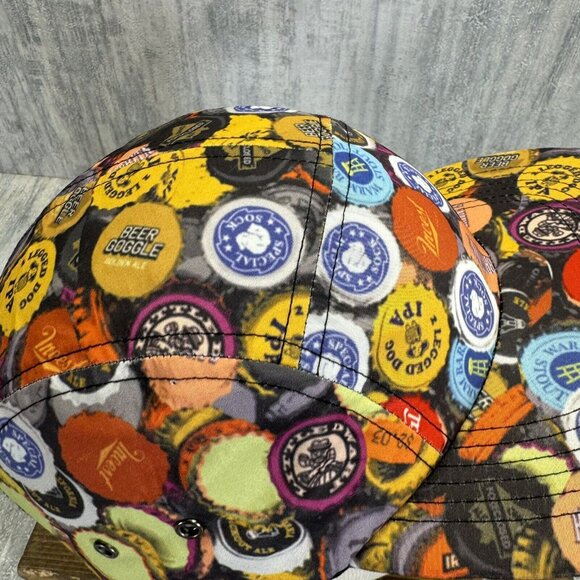 Skate Mental 5 Panel Hat Cap Beer IPA Bottle Cap Skateboard - Picture 6 of 10